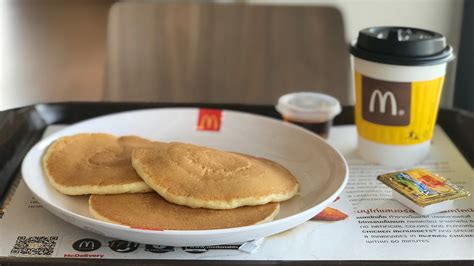 The McDonald's Breakfast Hack For Sweet, Fruit-Filled Pancakes