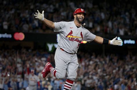 Photos: Albert Pujols hits career home run No. 700 under the bright lights of Los Angeles