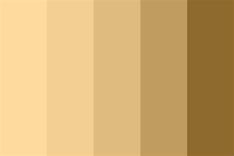 Soft gold Color Palette