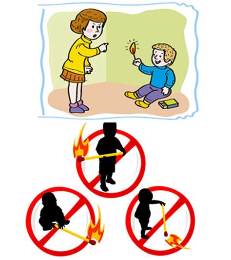 Home Fire Safety Clip Art