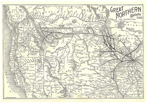 The 1891 Grain Dealers and Shippers Gazetteer - Great Northern R.R. | Great northern railroad ...