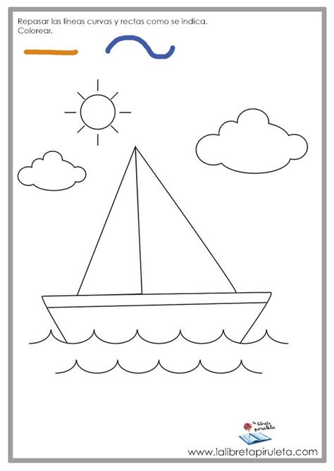 Dibujos Con Lineas Rectas Y Curvas Para Niños De Primaria - Weepil Blog and Resources