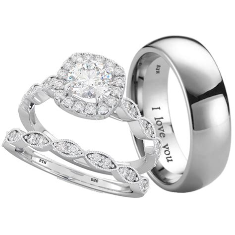 His And Hers Engagement Rings