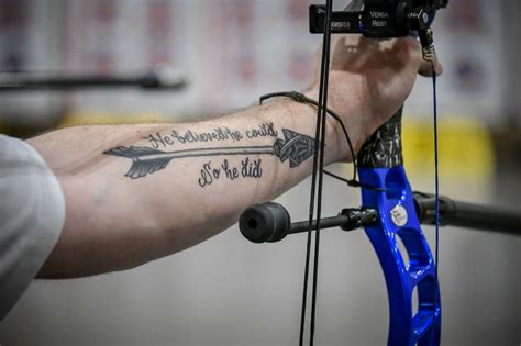 Five of the best archery tattoos at The Vegas Shoot