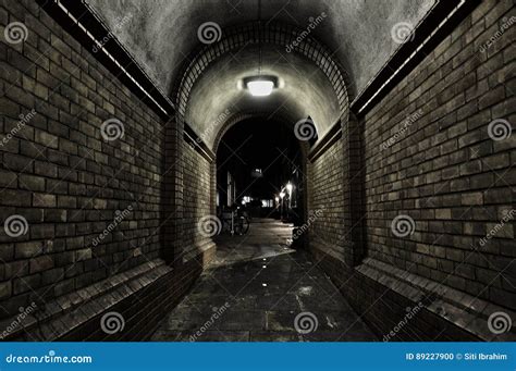 Creepy Tunnel. Royalty-Free Stock Image | CartoonDealer.com #89227900