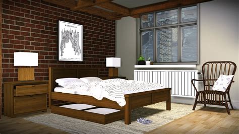 Sims 4 CC's - The Best: Brittany Bedroom Set by MXIMS