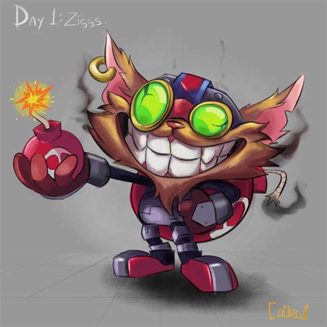 ArtStation - Ziggs - Day 1