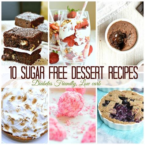 10 Sugar Free Dessert for diabetics - Sweetashoney | Sugar free desserts, Sugar free desserts ...