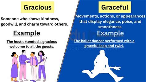 Gracious vs Graceful-Difference Between And Examples