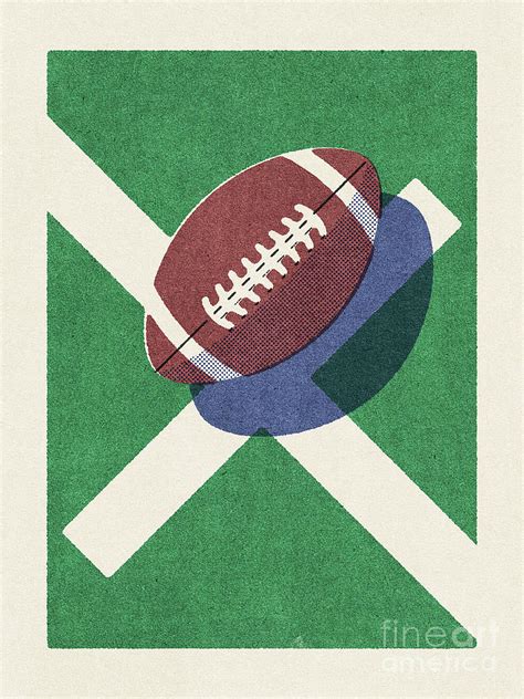 BALLS / American Football II Digital Art by Daniel Coulmann - Fine Art ...