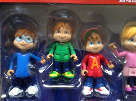 Fisher-Price Alvin And The Chipmunks Collectible Figures 6 Pack NEW ...