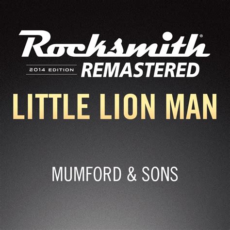 Mumford ＆ Sons - Little Lion Man (英文版)