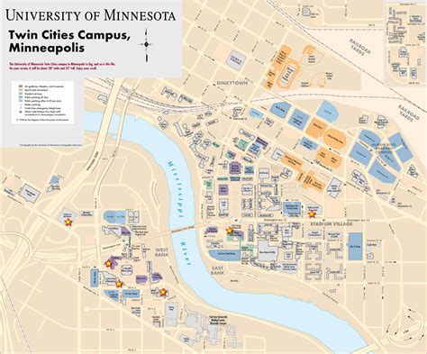 University of Minnesota Campus Map - Univerisity of Minnesota • mappery