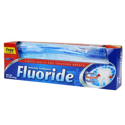 Pure-Aid Fresh Regular Flavor Fluoride Toothpaste (Compare to Colgate ...