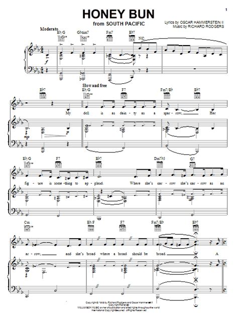 Honey Bun | Sheet Music Direct