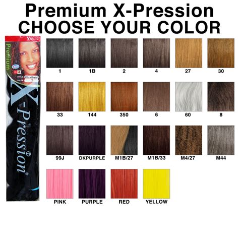 2b braiding hair color chart image search results in 2023 - xpression braiding hair for box ...