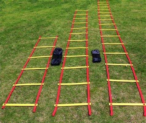 2016 Durable 12 rung 6M Agility Ladder for Football Speed Training soccer training ladder pace ...