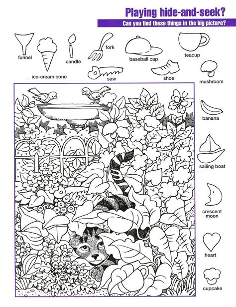 Printable Hidden Images For Kids