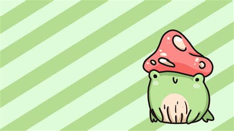 cute frog wallpaper pc cottagcore in 2021 | Frog wallpaper, Cute frogs, Mushroom wallpaper