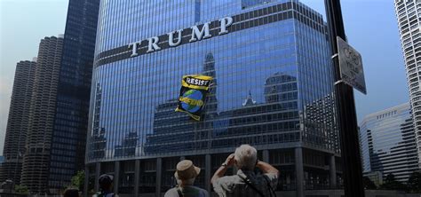 Greenpeace Activists Drop Banner at Trump Hotel and Tower in Chicago - Greenpeace USA