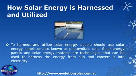 PPT - Harnessing Energy from the Sun through Solar Energy Panels ...