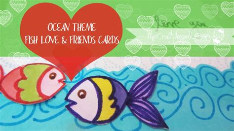 Ocean theme handmade greeting card - The Crafty Angels