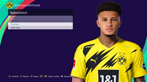 PES 2021 Faces Jadon Sancho ~ SoccerFandom.com | Free PES Patch and ...