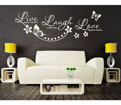 Live Laugh Love wall decal, sticker, mural, vinyl wall art #LoveWallStickers #walldecors Wall ...