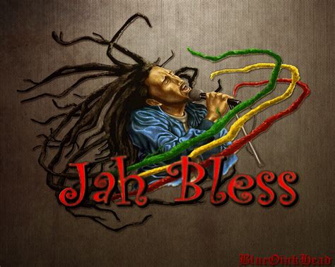 Jah Bless Wallpaper *Bob Marley* by BlueOinkHead on DeviantArt