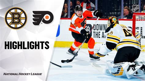 NHL Highlights | Bruins @ Flyers 3/10/20 - YouTube