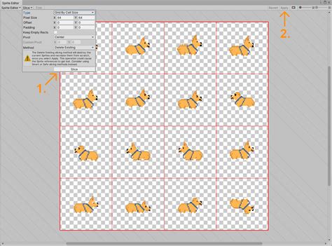 Sprite Sheet Setup in Unity | Pondering Pixel