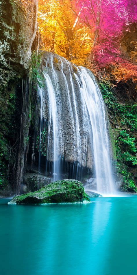 Waterfall in Thailand | Nature pictures, Beautiful waterfalls, Waterfall