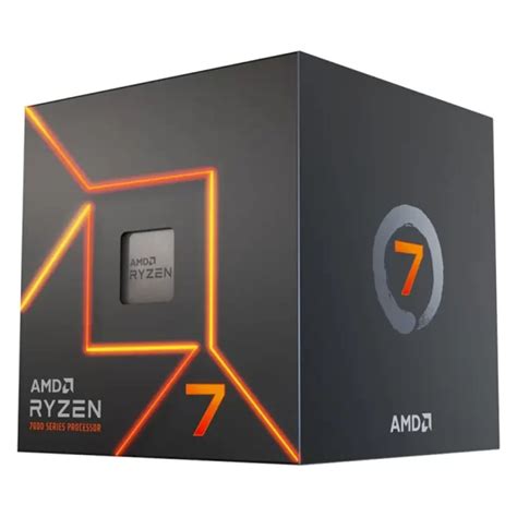 Procesador AMD Ryzen 7 7700, 3.8GHz, 8 Núcleos, 8MB L2, 32MB L3, Radeon ...