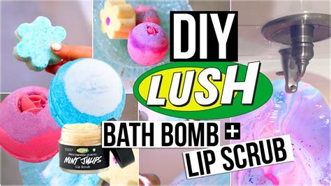 DIY Lush Bath Bombs + Lip Scrub! | Tara Michelle - YouTube