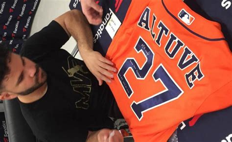 Jose Altuve Signed & Inscribed Game Worn Jersey - Big Time Bats