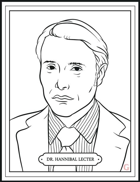 Hannibal’ Returns Tonight. Enjoy This Mini Coloring Book About Your ...