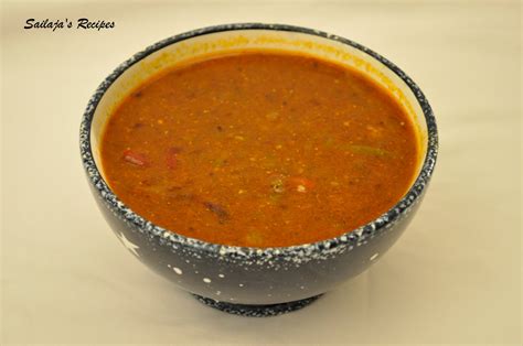 Sailaja's Recipes: Kakarakaya Pulusu (Bitter Gourd Soup)