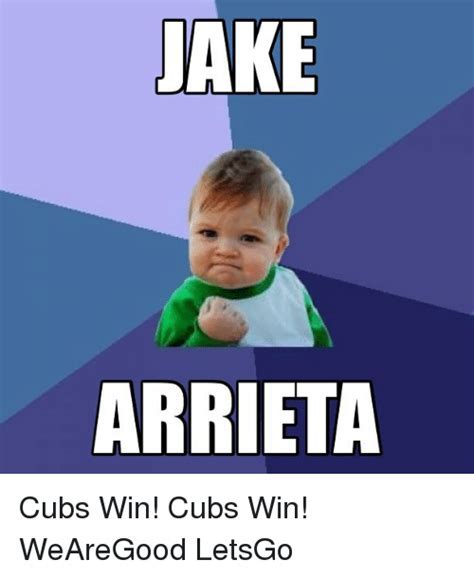 Cubs win Memes