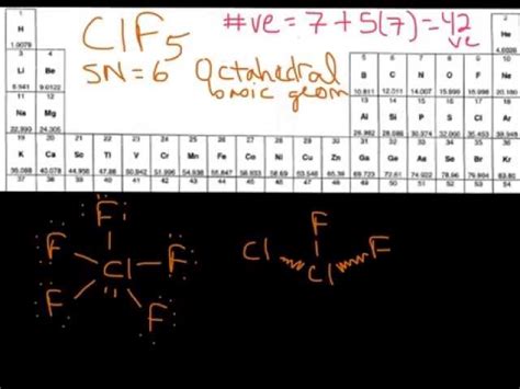 Clf5 Electron Pair Geometry