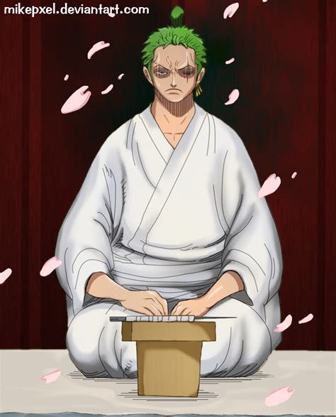 Zoro Seppuku by Mikepxel on DeviantArt