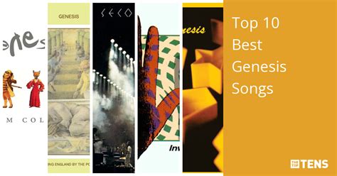 Top 10 Best Genesis Songs - TheTopTens