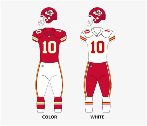 Kc Chiefs Uniforms - Kansas City Chiefs Uniforms 2017 Transparent PNG ...