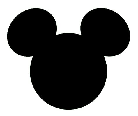 Mickey Mouse Head Template - ClipArt Best