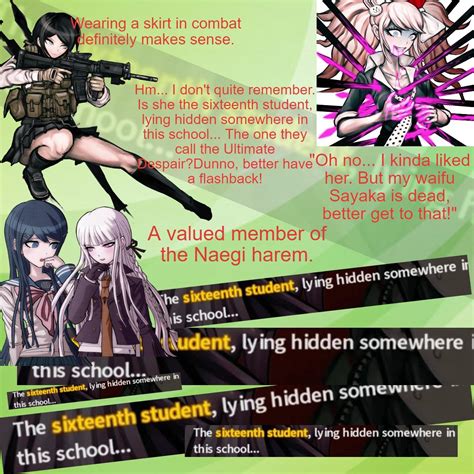 Danganronpa Starter Packs #19: Mukuro Ikusaba | Mukuro Ikusaba, the 16th Student | Know Your Meme