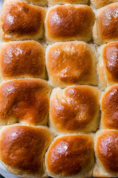 homemade sweet yeast rolls