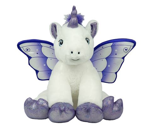 Crystal Unicorn | 16" Stuffable Animals | The Zoo Factory