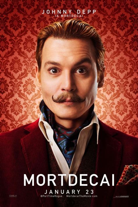 MORTDECAI Character Posters Johnny Depp, Gwyneth Paltrow, Ewan McGregor and Olivia Munn | SEAT42F