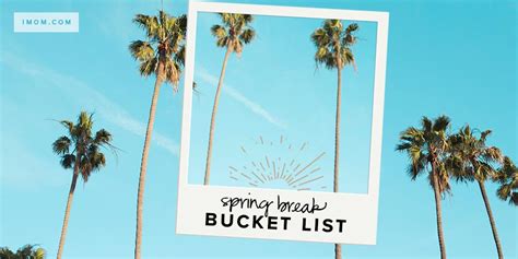 30 Spring Break Ideas for Family Fun - iMOM