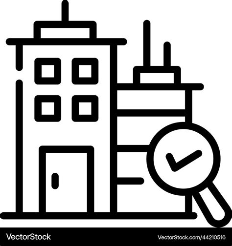 Building inspection Royalty Free Vector Image - VectorStock