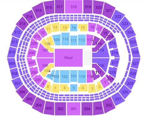 Crypto Arena Seating Chart Row Seat Numbers - Arena Seating Chart